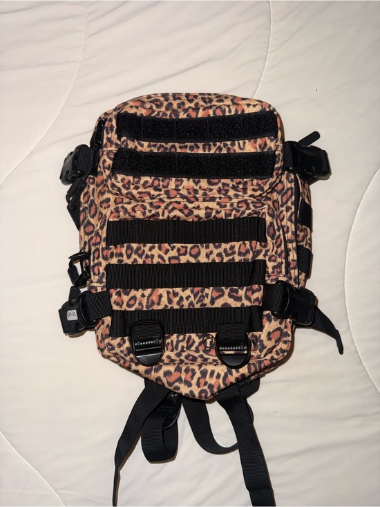 Wolfpak Handbags - Leopard Print Tactical Backpack Chest Pack - Leopard